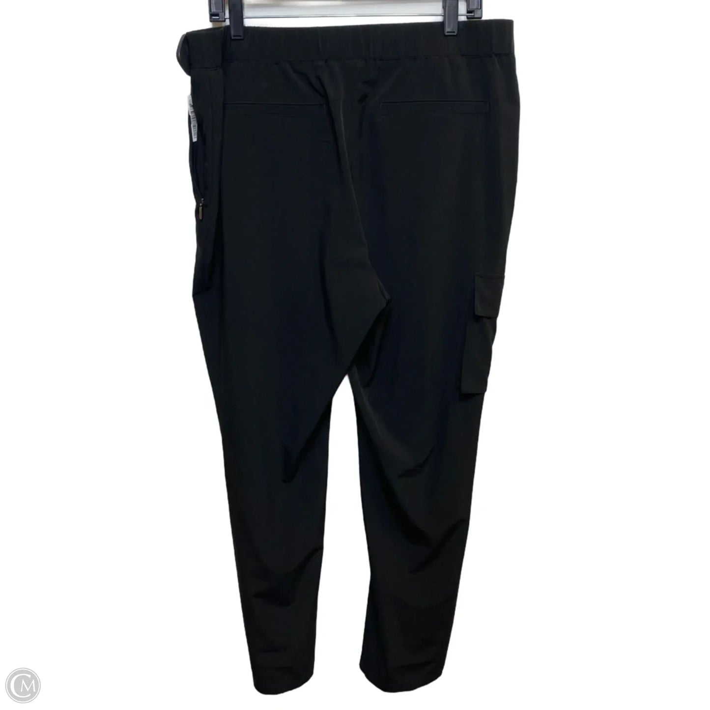 Athletic Pants By Chicos In Black, Size: L