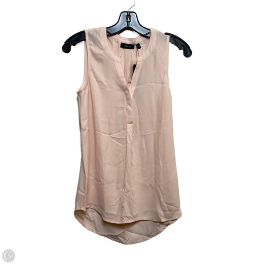 Top Sleeveless By Apt 9 In Pink, Size: Xs