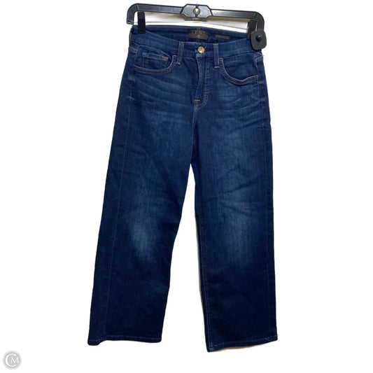 Jeans Designer By 7 For All Mankind In Blue Denim, Size: 2