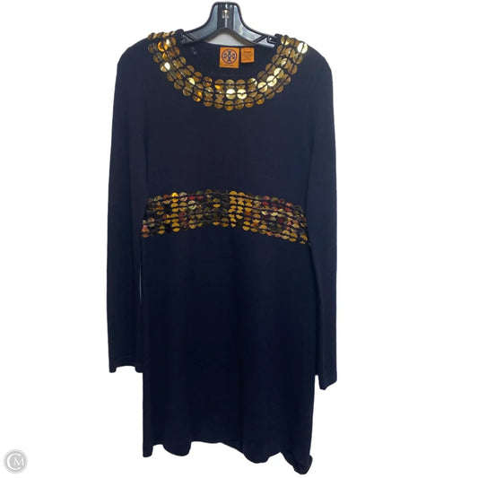 Dress Designer By Tory Burch In Navy, Size: M