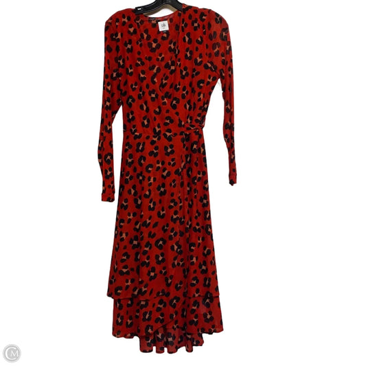 Dress Casual Midi By Cabi In Red, Size: M
