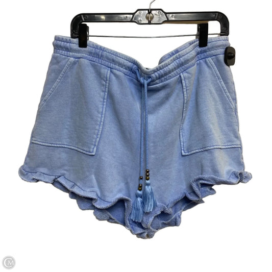Shorts Designer By Paige In Blue, Size: Xl