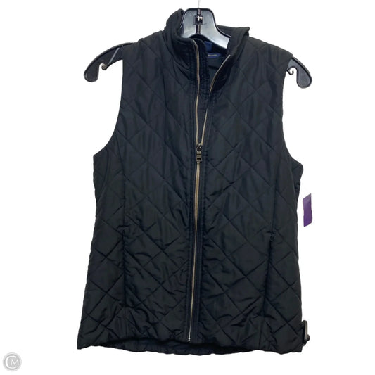 Vest Puffer & Quilted By Brooks Brothers In Black, Size: Xs