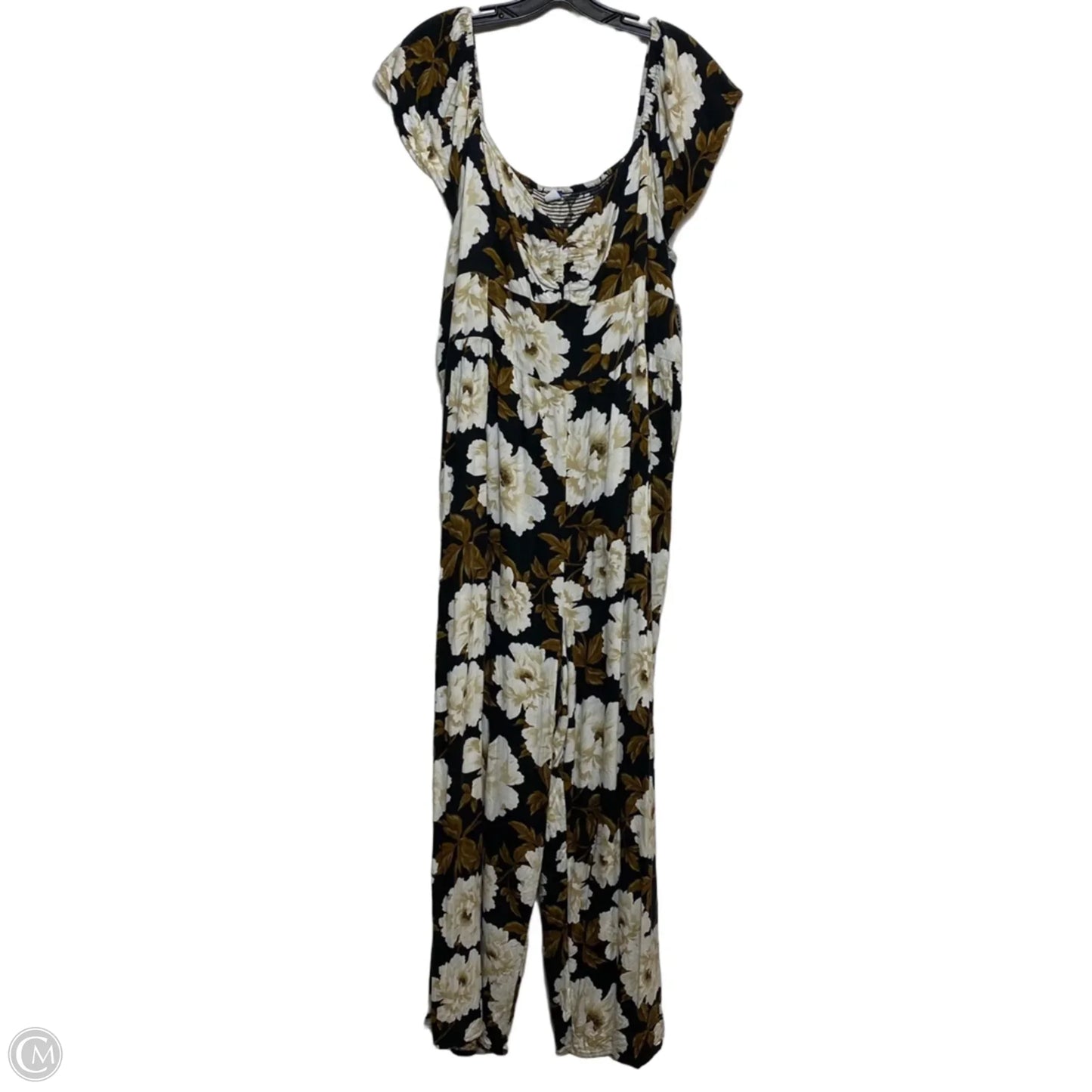 Jumpsuit By Old Navy In Black & Brown, Size: Xxl