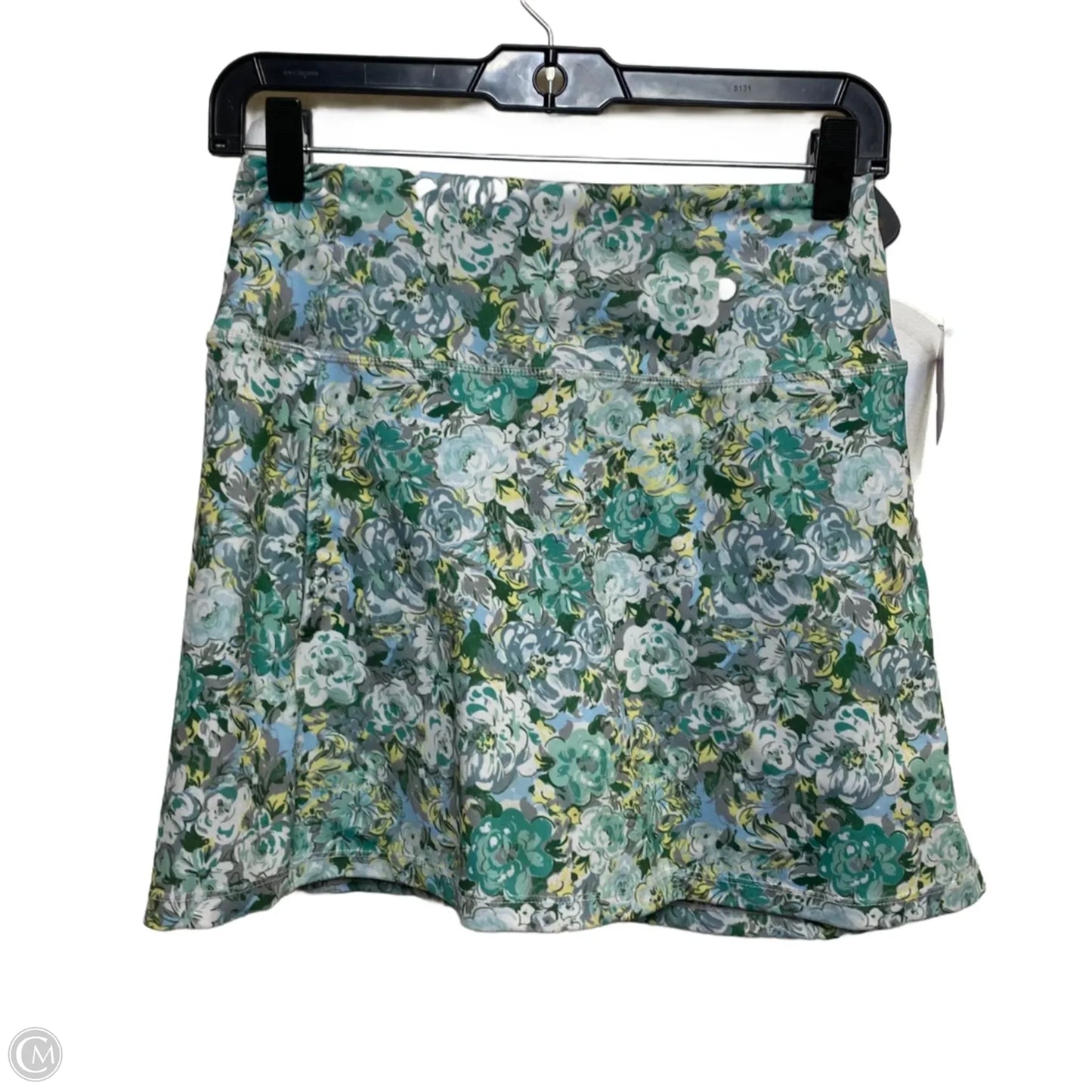 Athletic Skort By Vogo In Blue & Green, Size: S