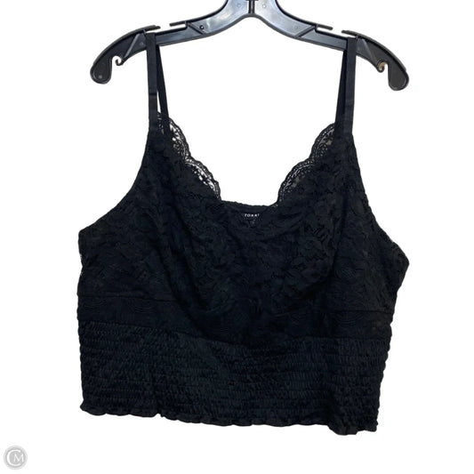 Bralette By Torrid In Black, Size: 3x