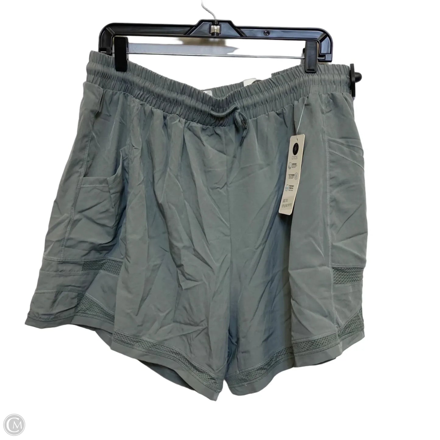 Athletic Shorts By Clothes Mentor In Grey, Size: 3x