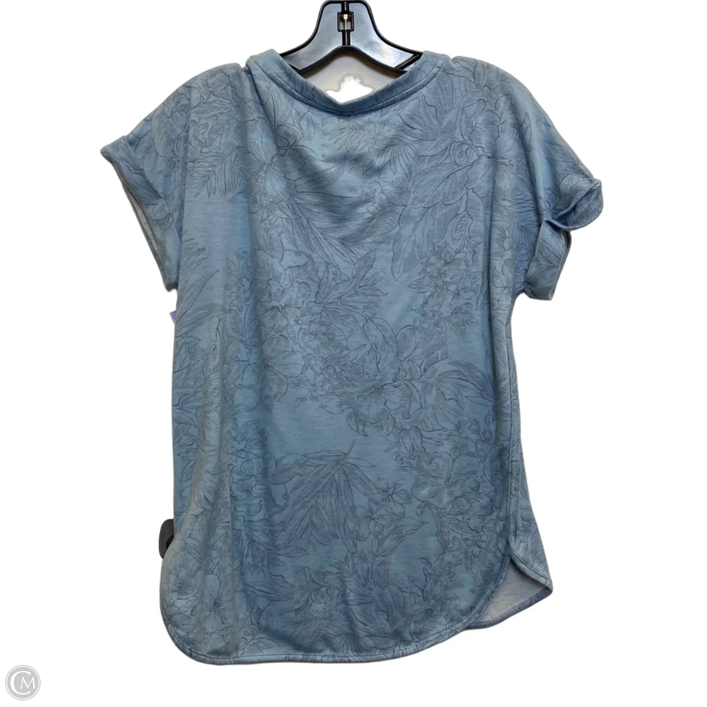 Top Short Sleeve By Cupio In Blue, Size: M
