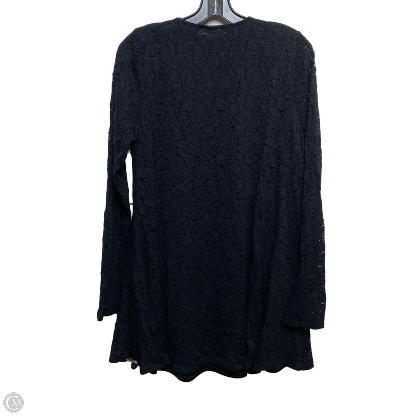 Top Long Sleeve Designer By Show Me Your Mumu In Black, Size: L