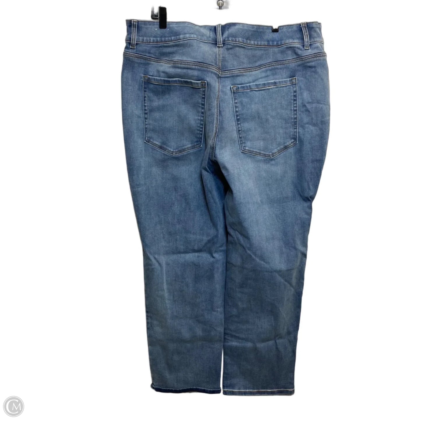 Jeans Straight By Lane Bryant In Blue Denim, Size: 22