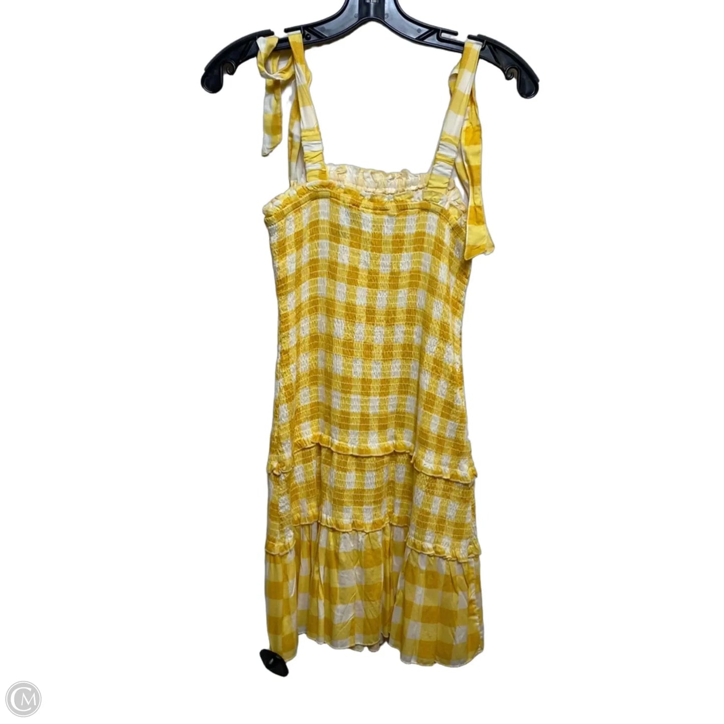 Dress Casual Short By Sincerely Jules In Yellow, Size: S