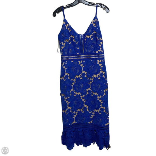 Dress Casual Midi By Gianni Bini In Blue, Size: M