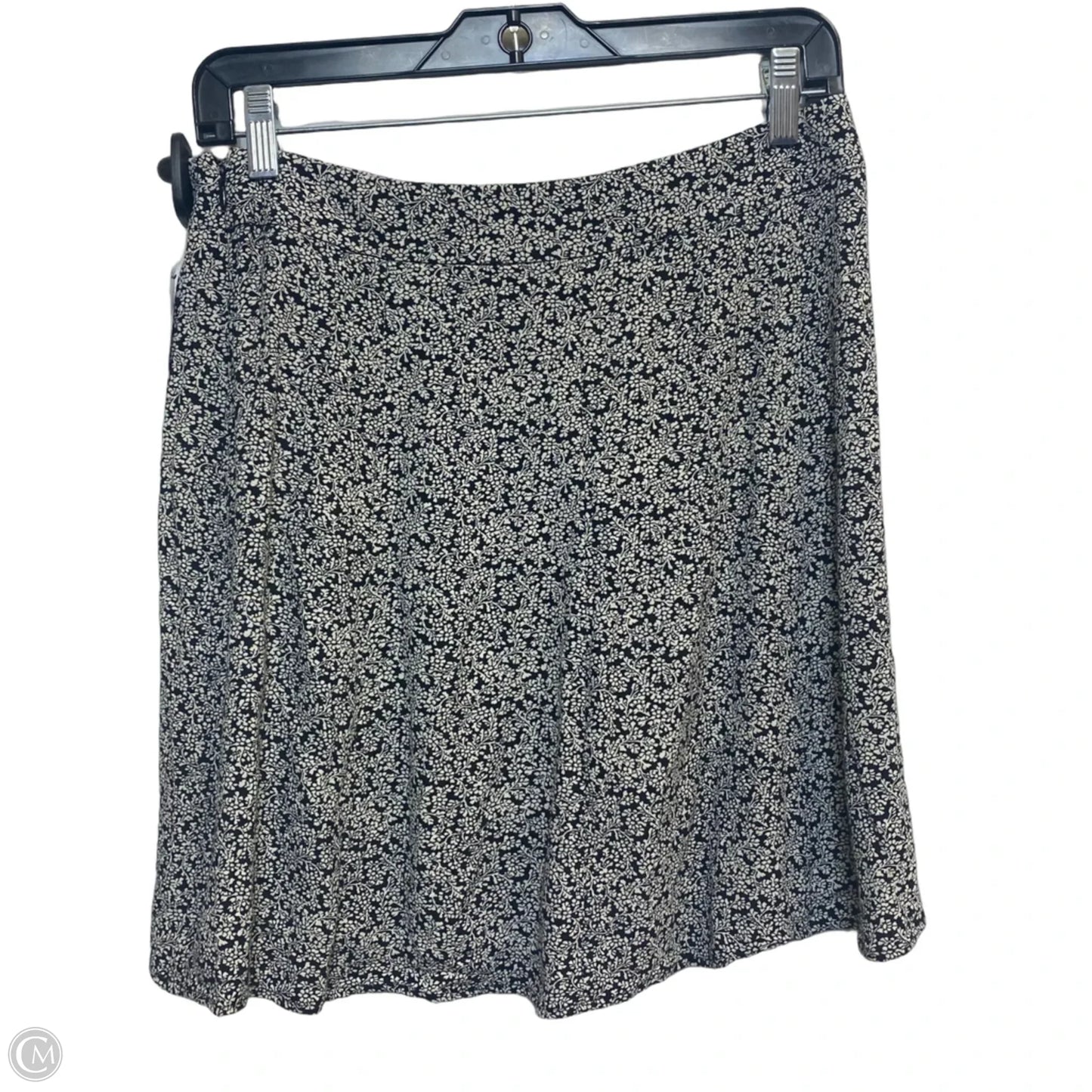Skirt Mini & Short By Loft In Black & Tan, Size: S