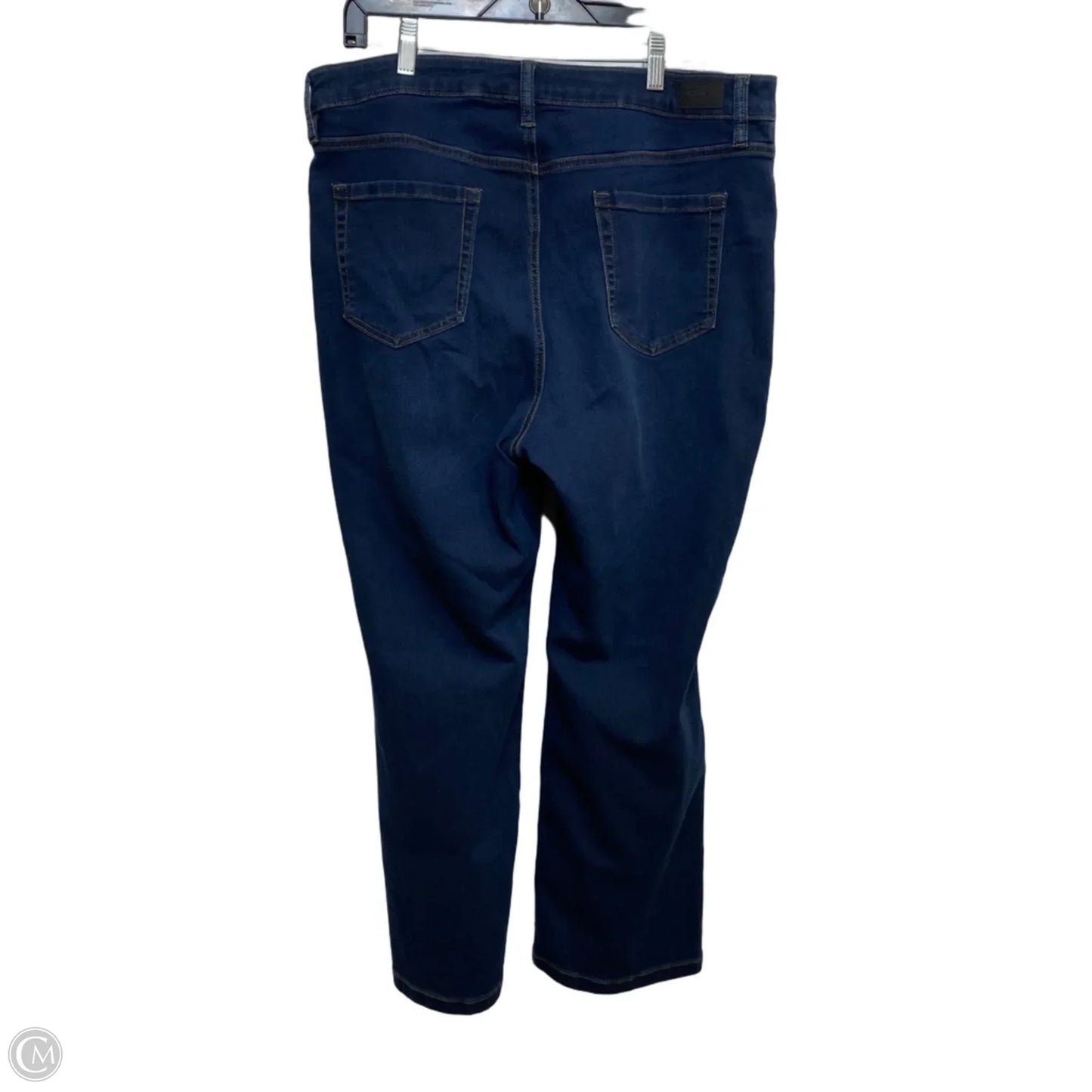 Jeans Cropped By Jones New York In Blue Denim, Size: 14