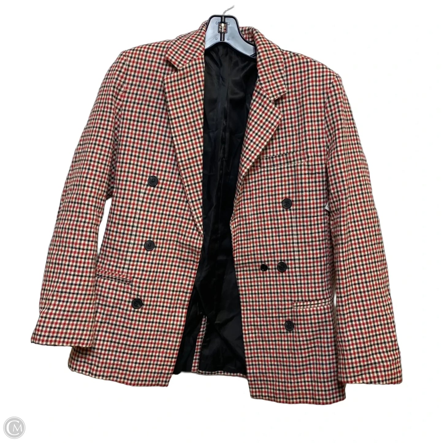 Blazer By Cme In Red & Tan, Size: S