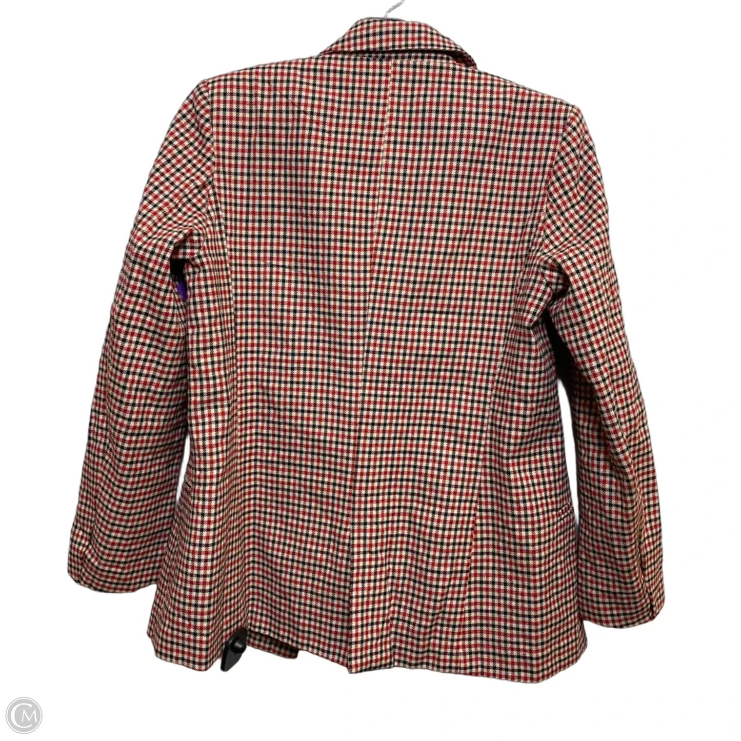 Blazer By Cme In Red & Tan, Size: S