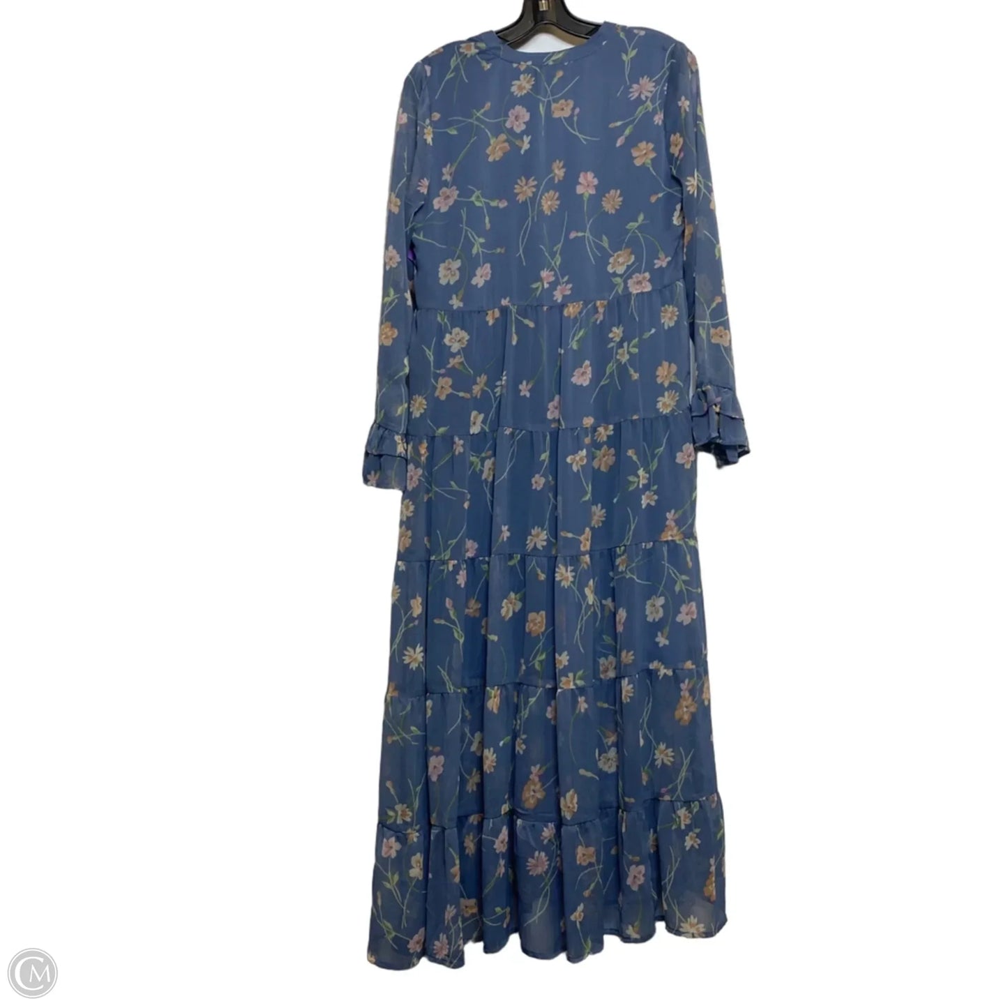Dress Casual Maxi By Patrons Of Peace In Blue, Size: S