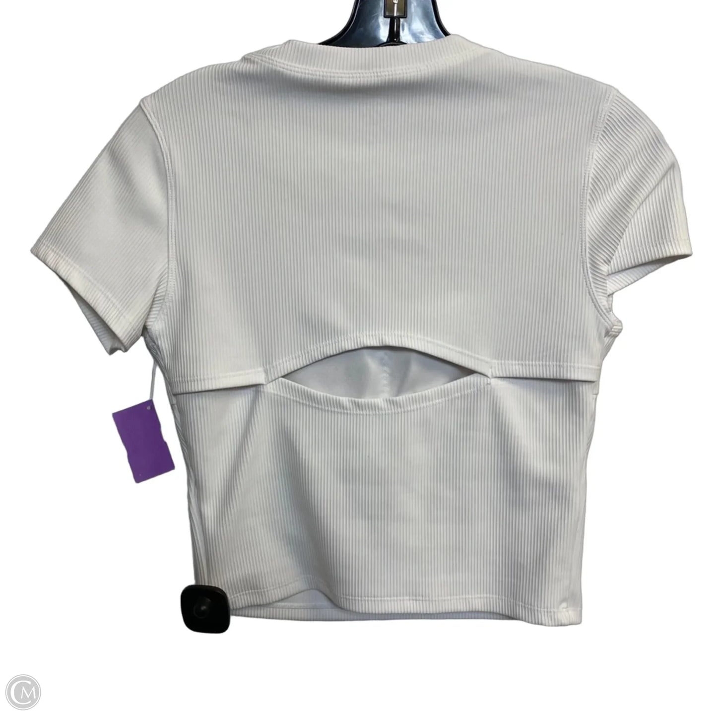 Athletic Top Short Sleeve By Move Theology In White, Size: M