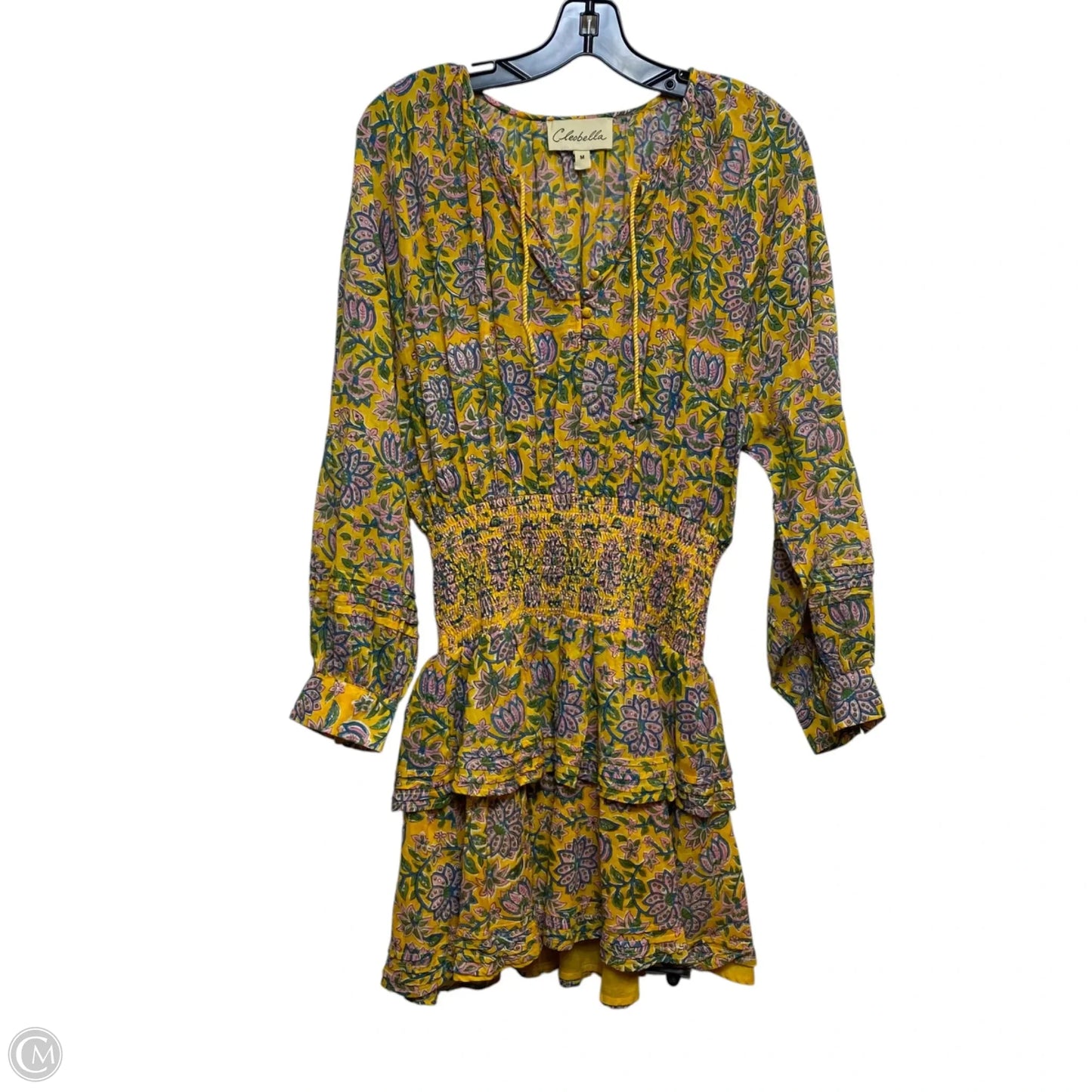 Dress Casual Short By Cleobella In Yellow, Size: M