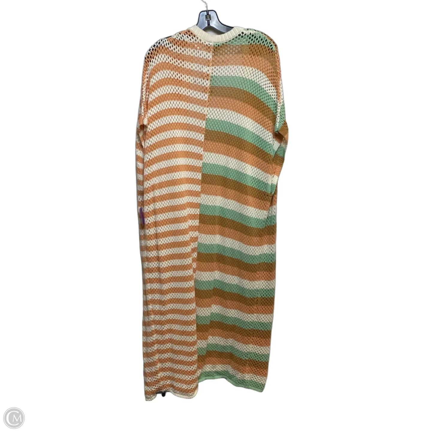 Kimono By Torrid In Green & Orange, Size: 1x