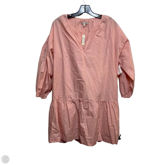 Dress Casual Short By Madewell In Pink, Size: M