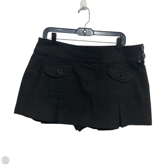 Skort By Urban Outfitters In Black, Size: Xl