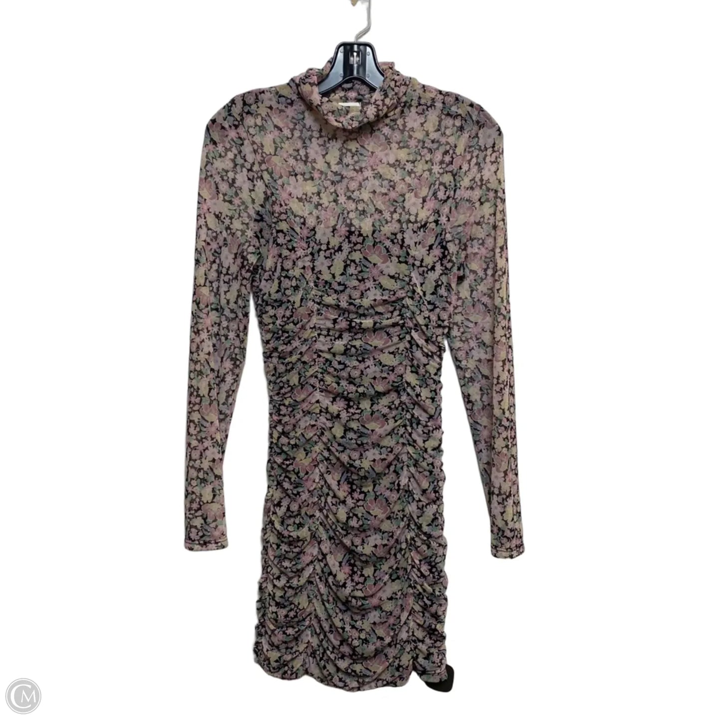 Dress Casual Short By Le Lis In Floral Print, Size: M