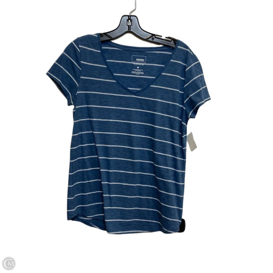 Top Short Sleeve Basic By Sonoma In Blue, Size: M