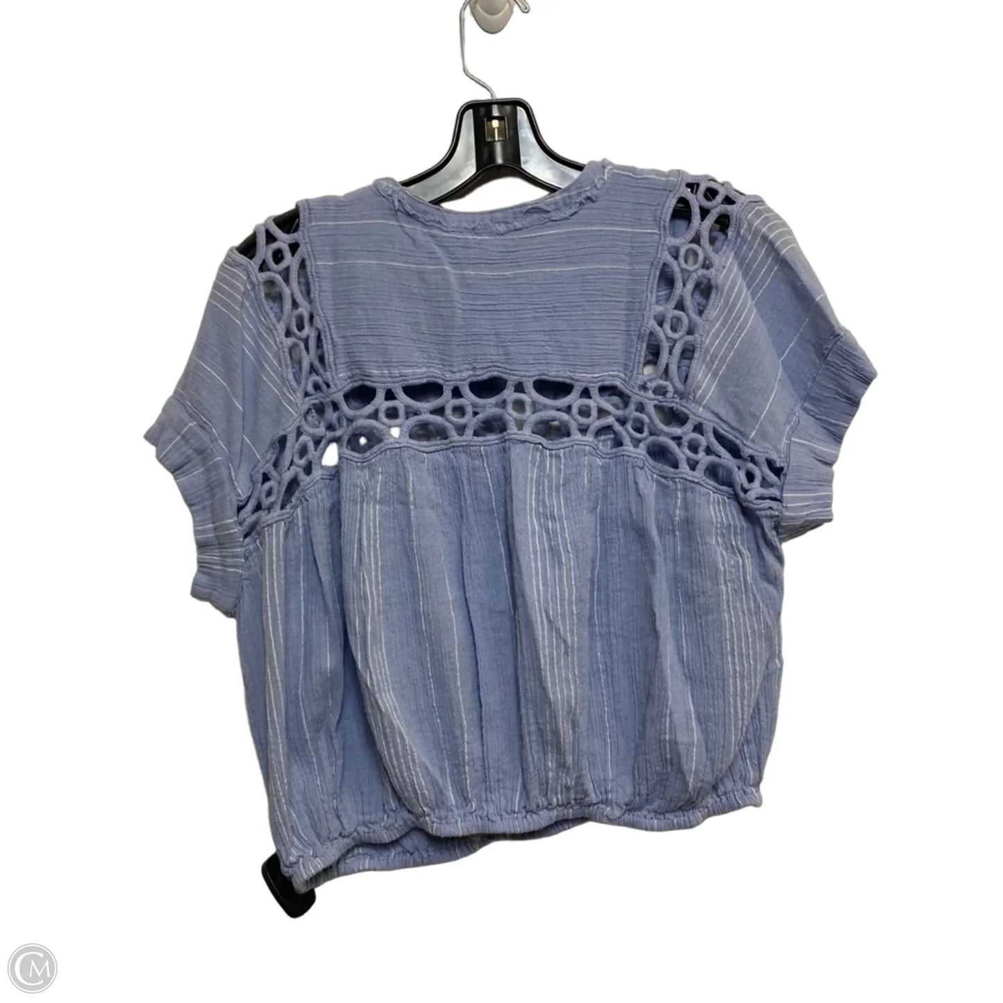 Top Sleeveless By Free People In Blue, Size: M