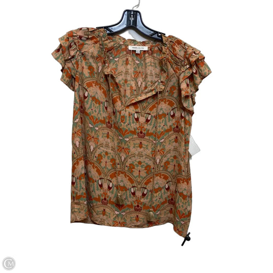 Top Sleeveless By Rose And Olive In Orange, Size: S