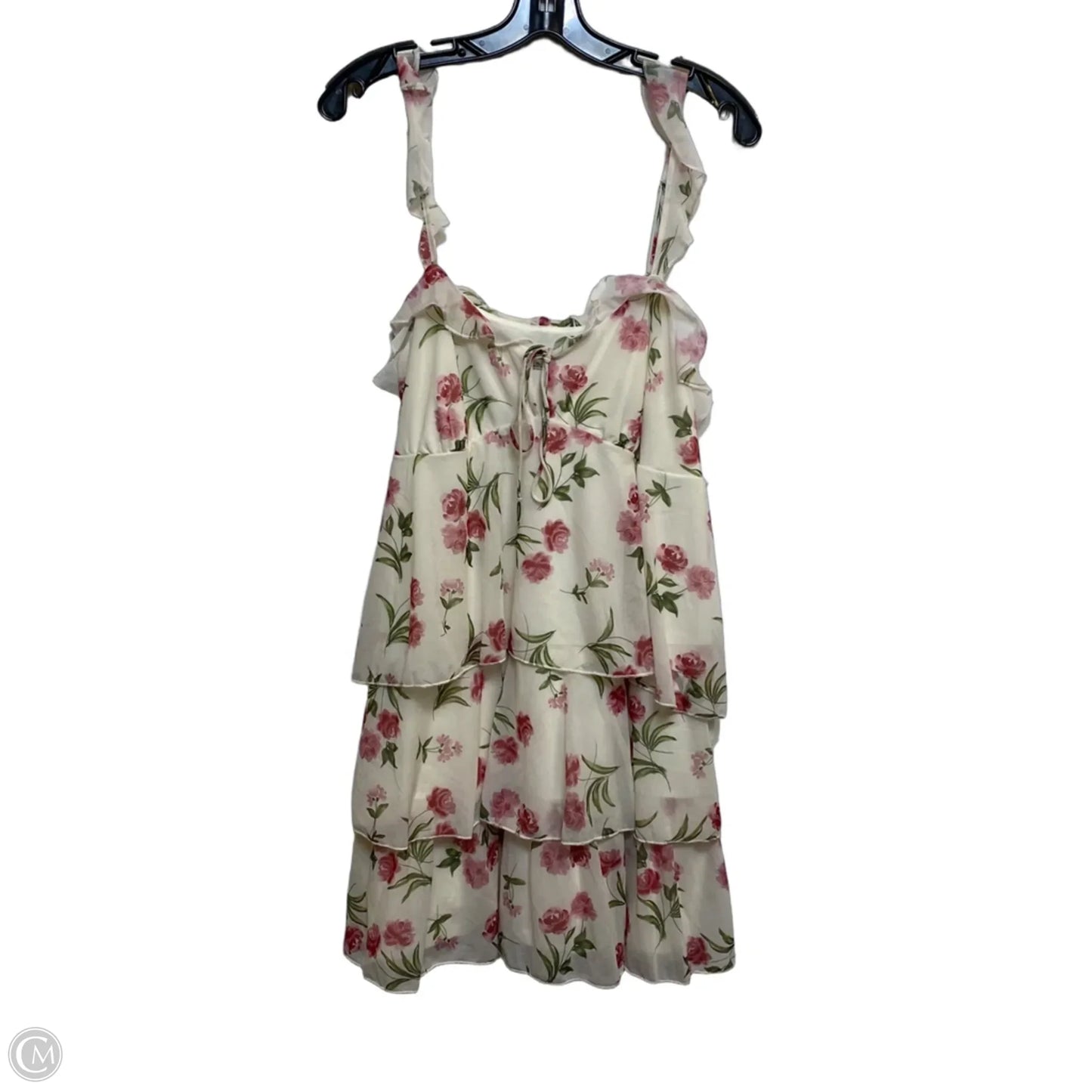 Dress Casual Short By Wild Fable In Cream, Size: Xl