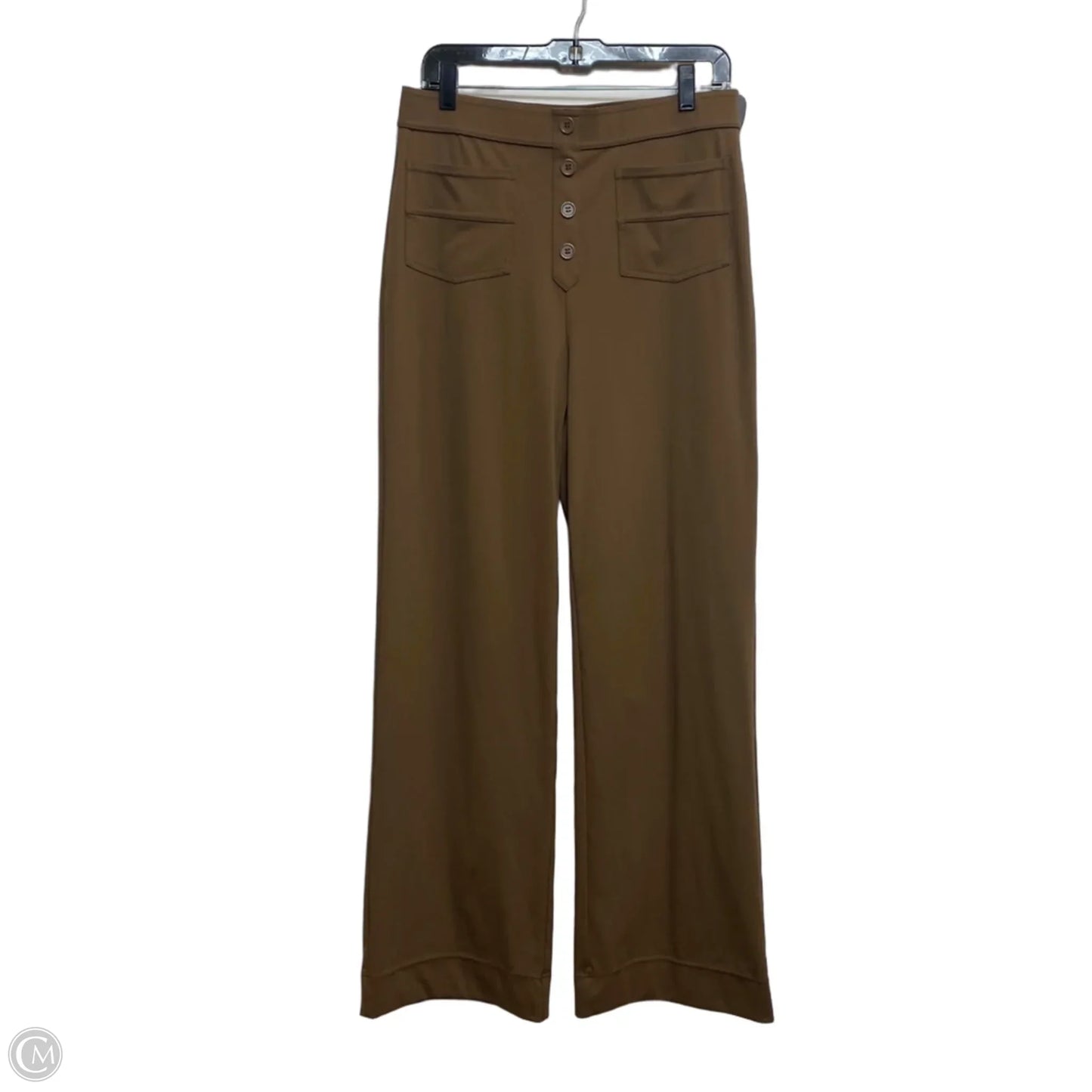 Pants Wide Leg By Halara In Brown, Size: L