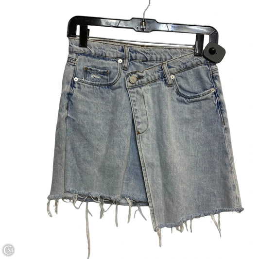Skirt Mini & Short By Blanknyc In Blue Denim, Size: Xs