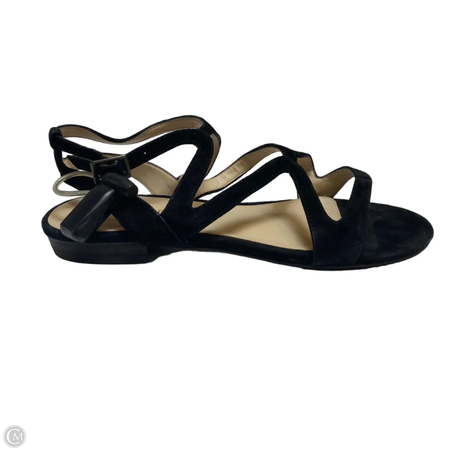 Sandals Flats By Pelle Moda In Black, Size: 7