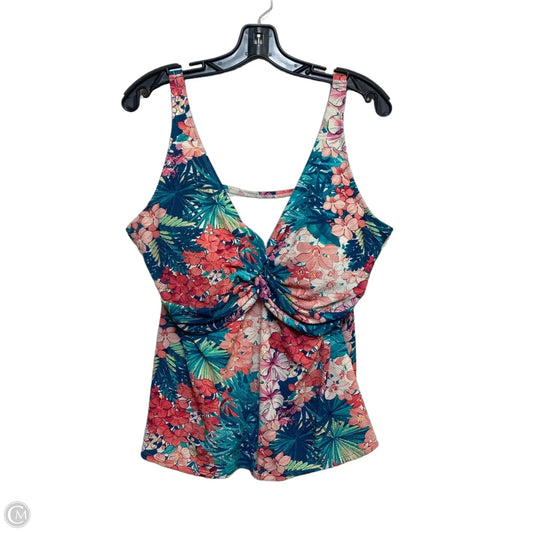 Swimsuit Top By Beach House In Multi-colored, Size: 1x
