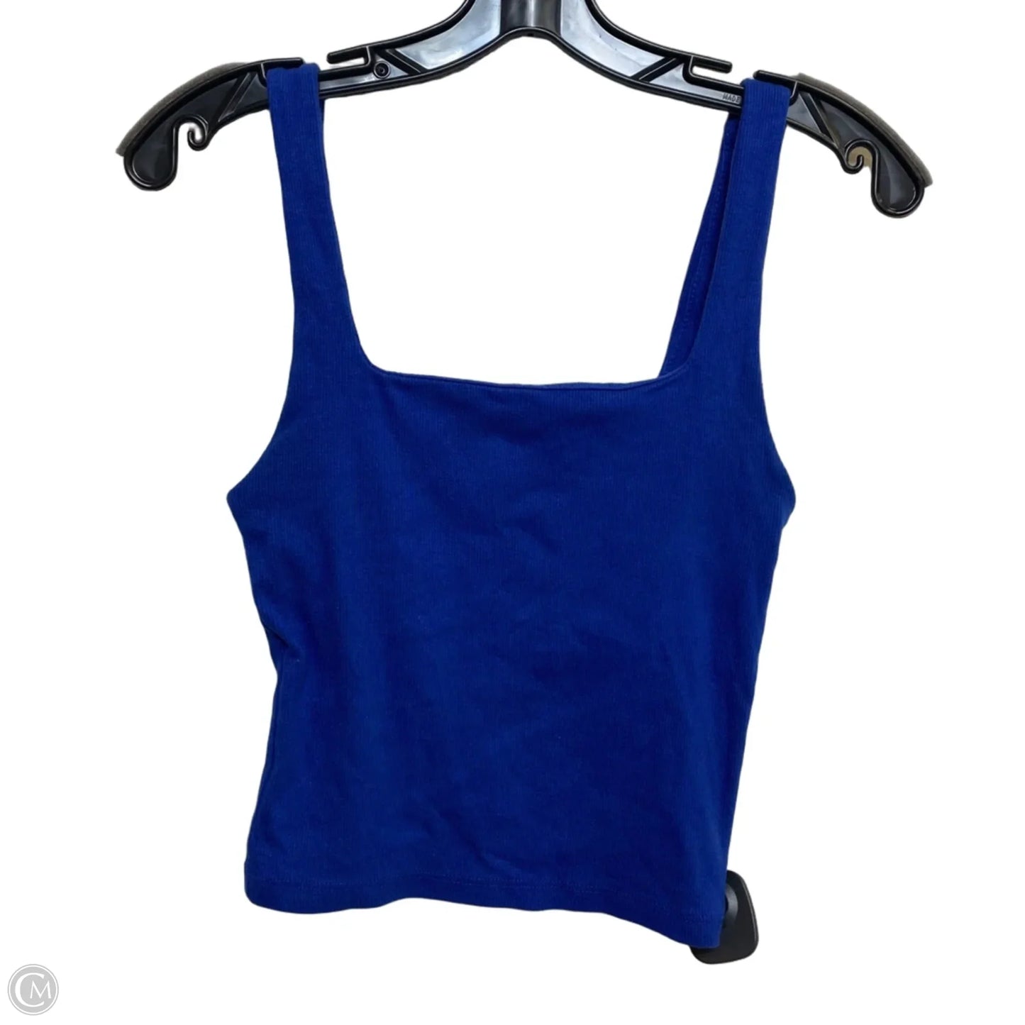 Top Sleeveless Basic By Zara In Blue, Size: S
