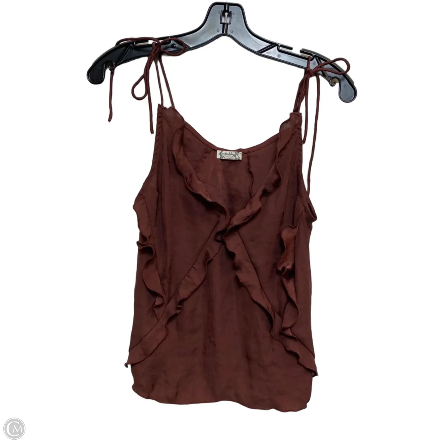 Top Sleeveless By Free People In Red, Size: M