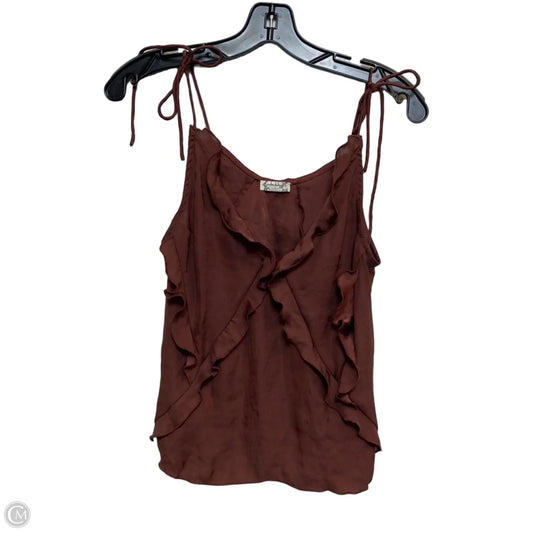 Top Sleeveless By Free People In Red, Size: M