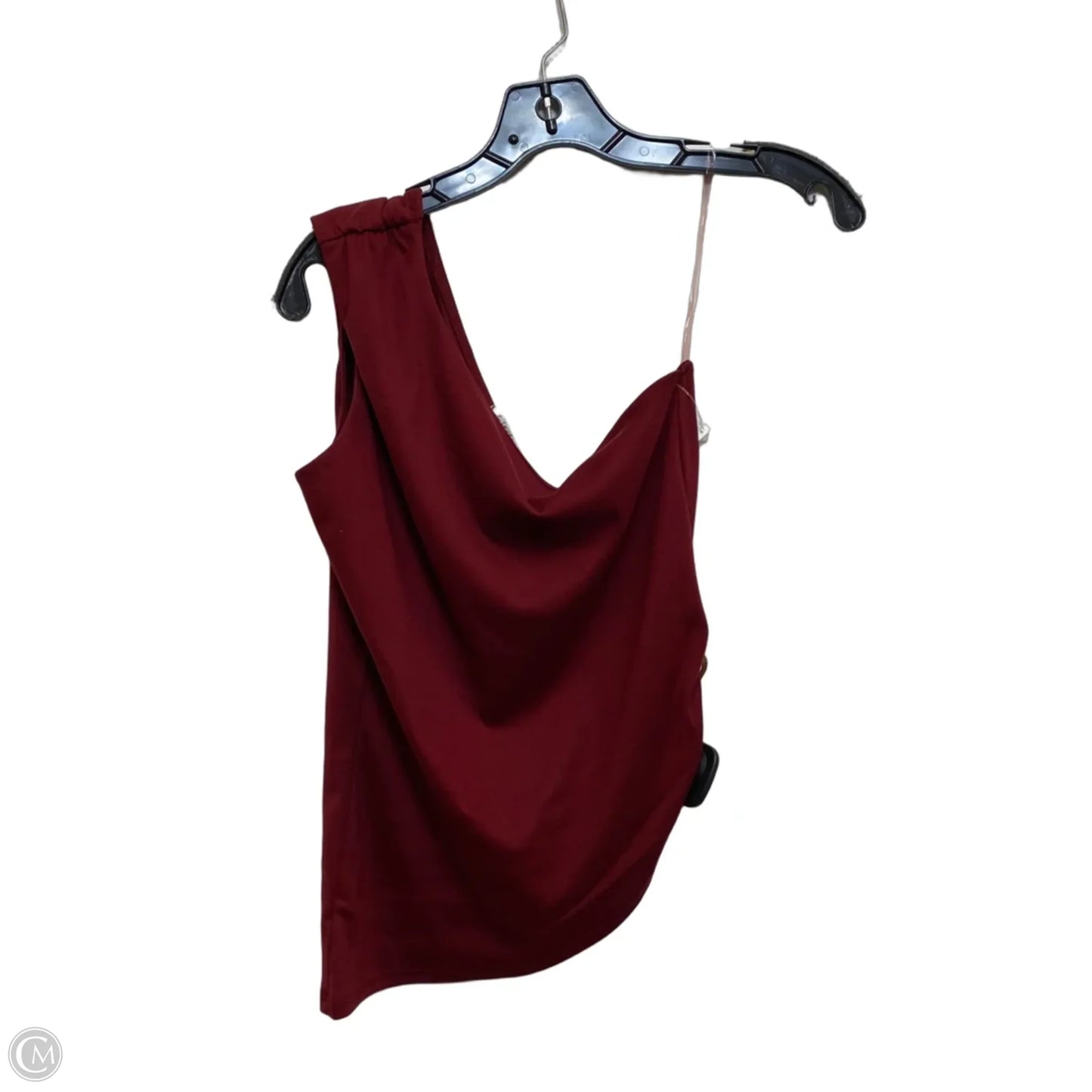 Top Sleeveless By Electric Behaviour In Red, Size: L