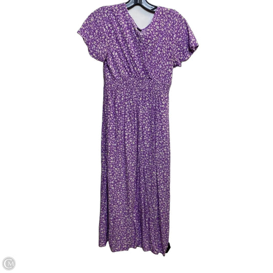 Dress Casual Midi By Shein In Purple, Size: S