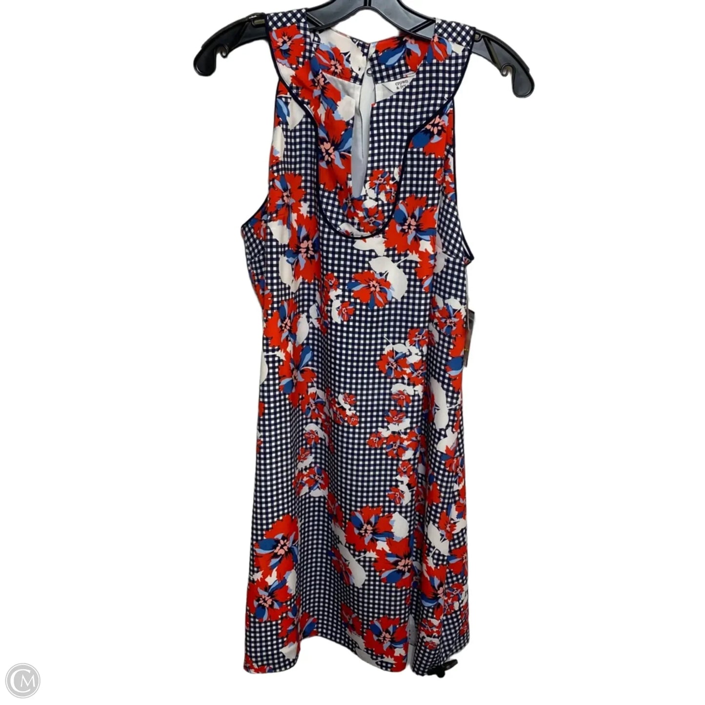 Dress Casual Short By Crown And Ivy In Blue & Red, Size: L
