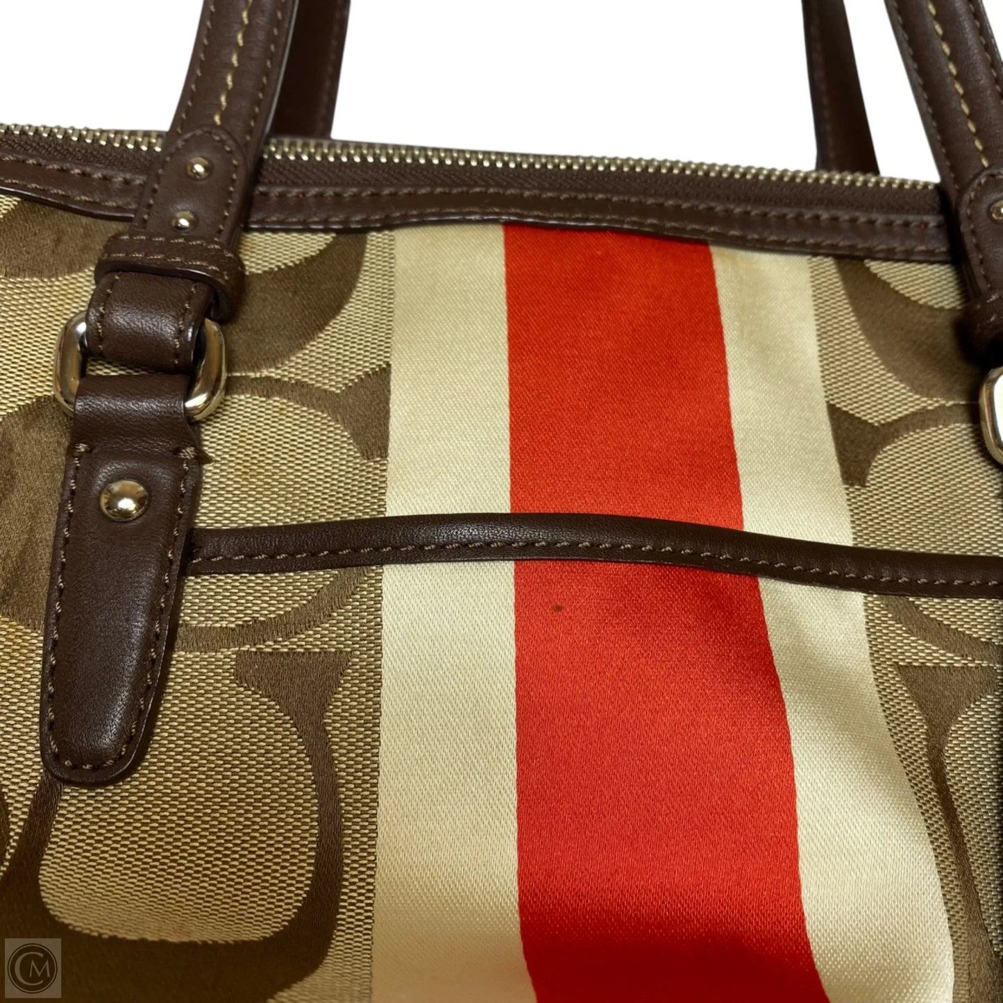 Handbag Designer By Coach, Size: Large