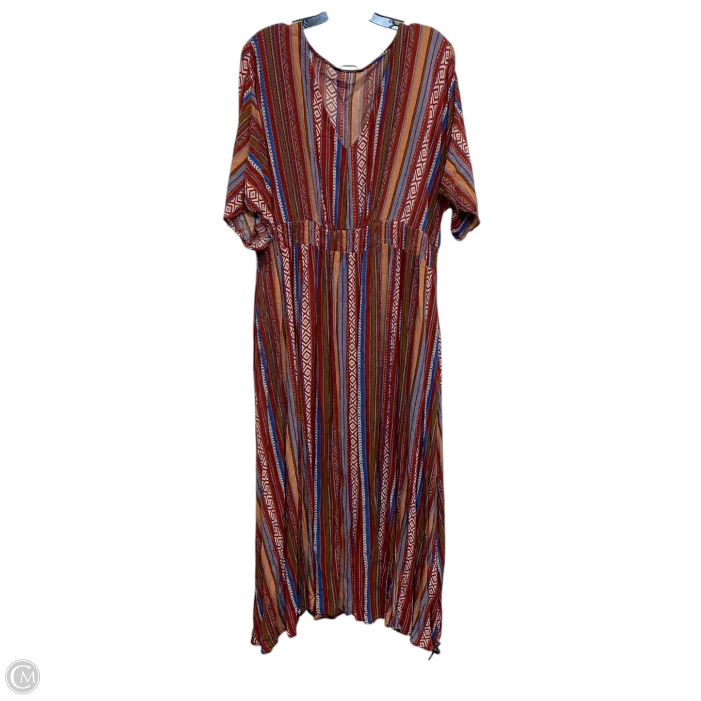 Dress Casual Maxi By Bloomchic In Red, Size: 1x