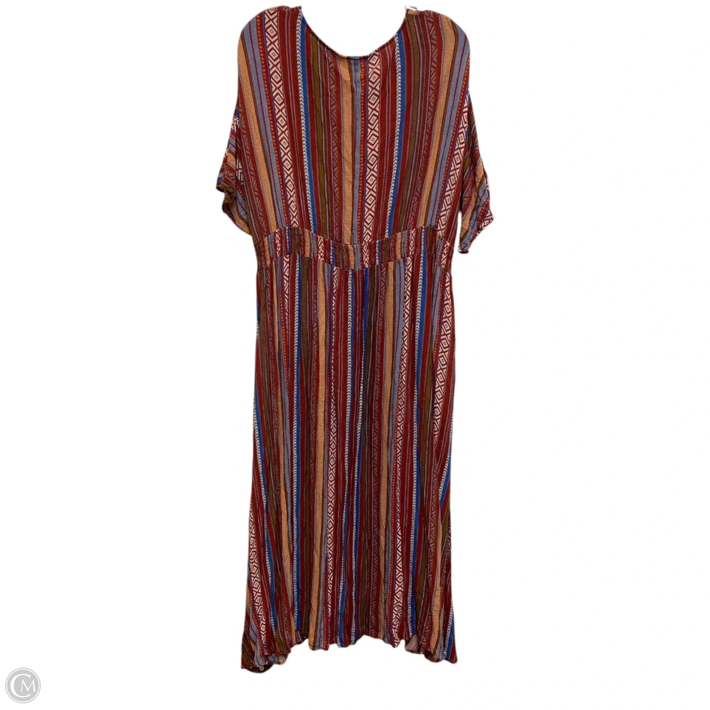 Dress Casual Maxi By Bloomchic In Red, Size: 1x