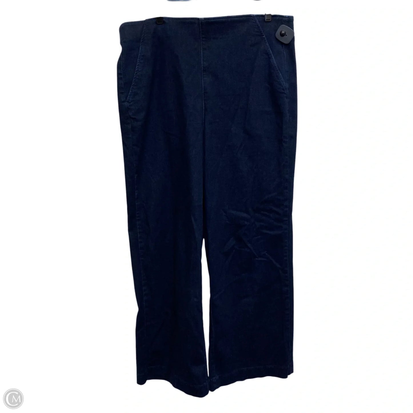 Jeans Wide Leg By Torrid In Blue Denim, Size: 16l