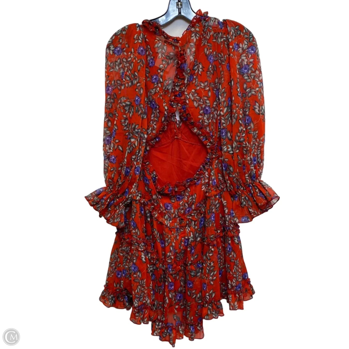 Dress Casual Short By Saints + Secrets In Red, Size: M