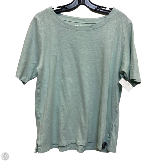 Top Short Sleeve Basic By Orvis In Green, Size: L