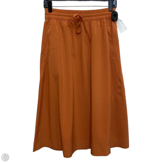 Athletic Skirt By Athleta In Orange, Size: S