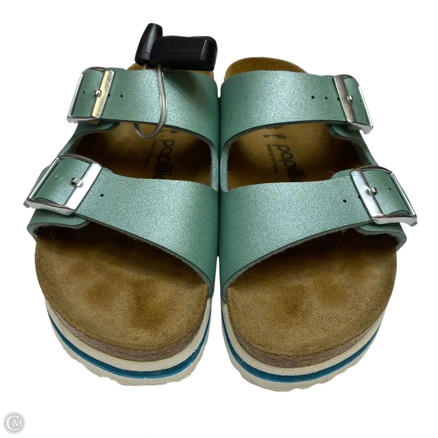 Sandals Heels Platform By Papillio In Blue, Size: 5