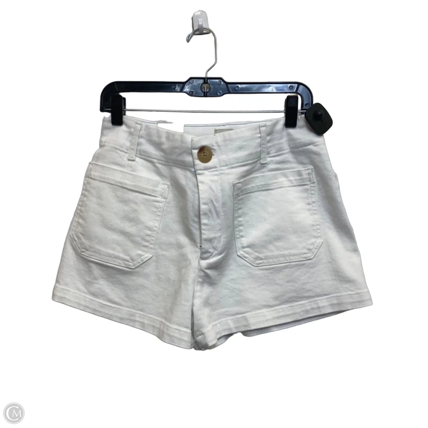 Shorts By Maeve In White Denim, Size: 8